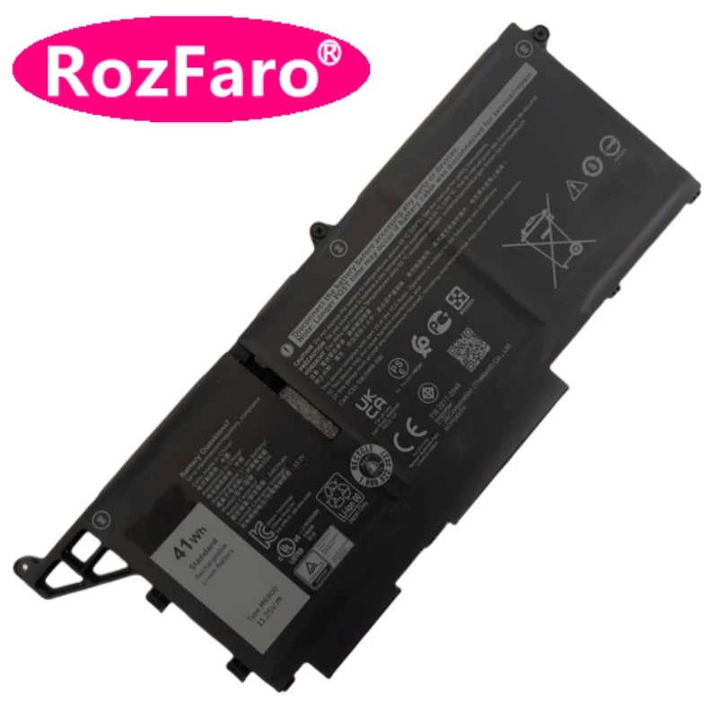 

RozFaro 293F1 M69D0 01VX5 8WRCR 404T8 51R71 Laptop Battery 11.25V 41Wh For Dell Latitude 13 14 15 7330 5330 5430 5530 7430 7530