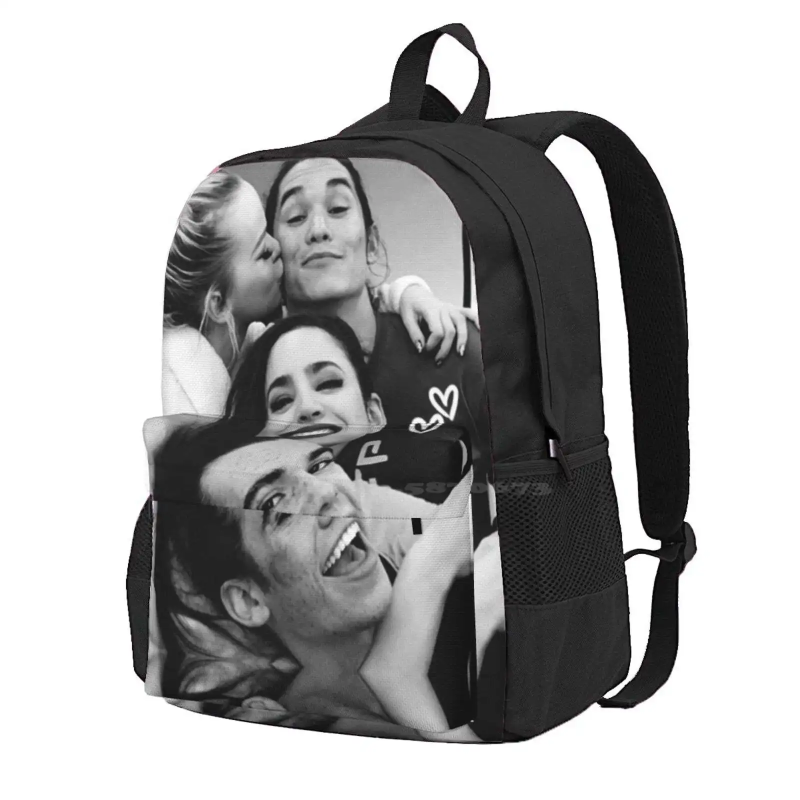 Core Four (Descendants 3 Fanmade Merch) Hot Sale Schoolbag Backpack Fashion Bags Descendants 3 Villain Kids Vks Cameron Boyce