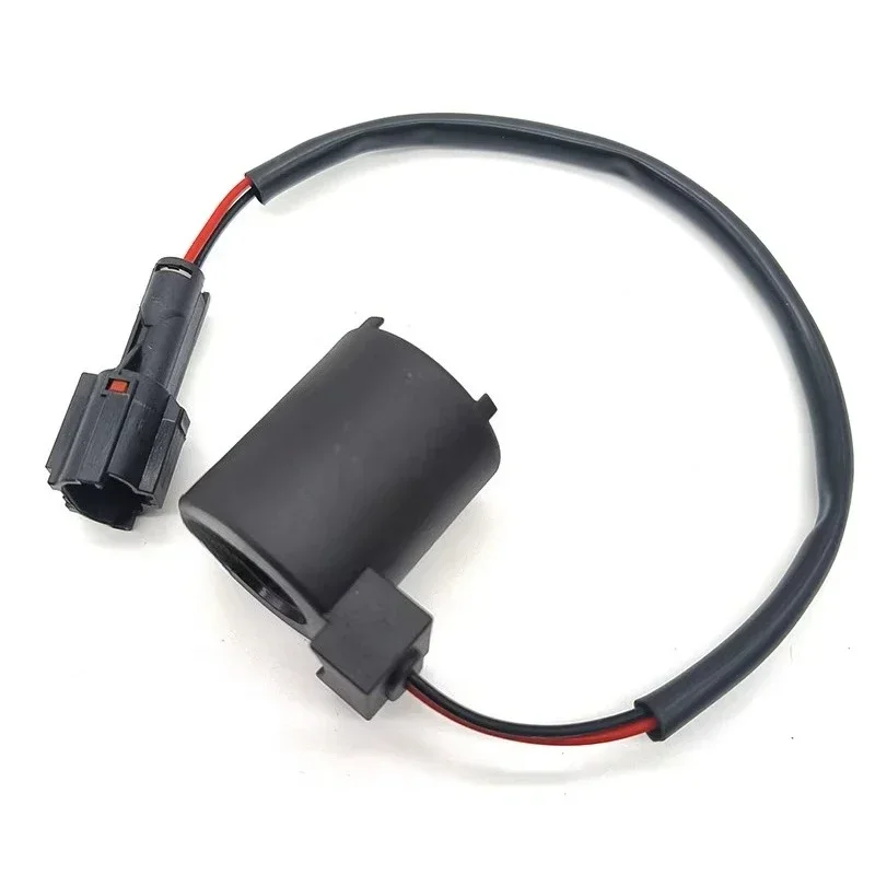 Excavator Rotary Safety Lock Solenoid Valve Coil For Yanmar VIO20/40/55 12V 24V
