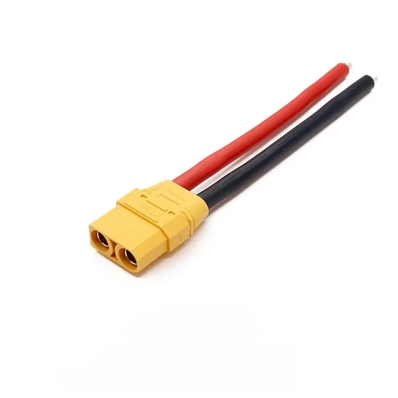 2 stuks XT90 Vrouwelijke Mannelijke Connector Kabel met 100mm 12AWG Siliconen Draad ESC Oplader voor Rc Lipo Batterij Rc Drone Auto Boot FPV