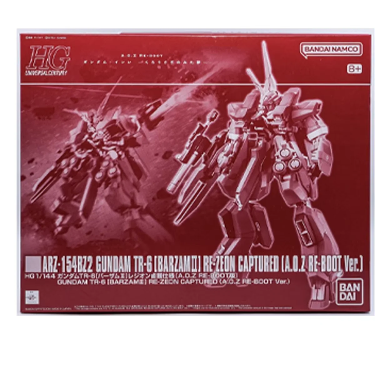 

Bandai Original GUNDAM HGUC NET LIMITED EDITION GUNDAM TR-6 [BAZAM II] RE-ZEON CAPTURE SPECIFICATIONS (A.O.Z RE-BOOT EDITION) A