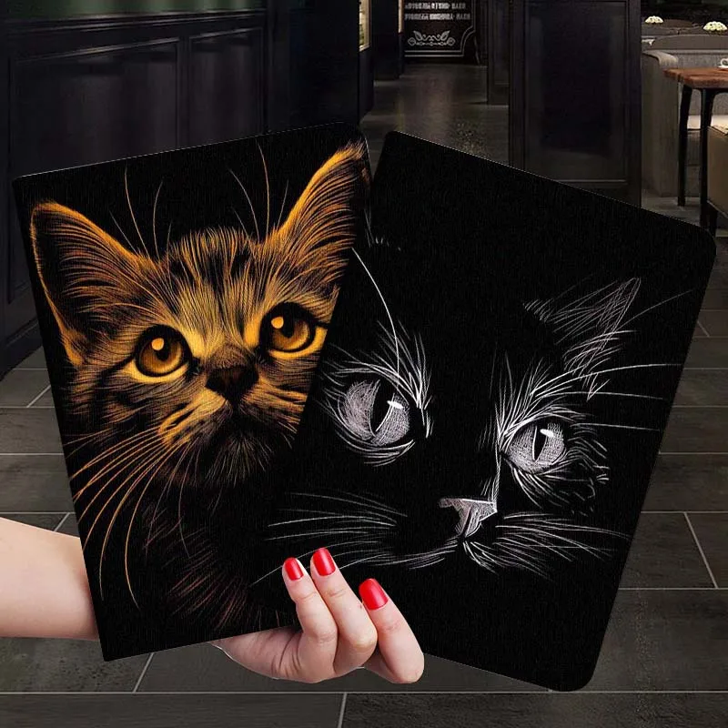 

Popular Cat Head Eyes For Xiaoxin Lenovo Tab P12 Extreme Legion Y900 Idea Pro GT 12.1 2025 Foldable Tablet Case Gift