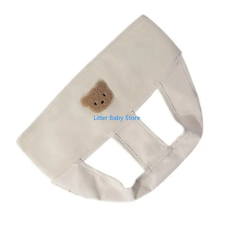 N80C Arnês portátil para cadeira jantar com alça segurança para bebês para viagens / casa / restaurantes