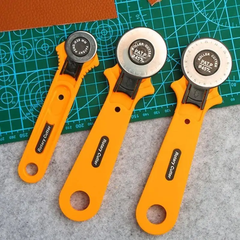 97BA الجلود النسيج الخياطة المتداول Cutte 28 مللي متر النسيج القاطع الجلود القواطع الدوارة