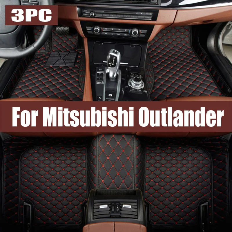 

3D TPE RHD Floor Car Mat For Mitsubishi Outlander 2015-2022 Car Floor Liner Tray Foot Pad Carpet Mat Right Driver trunk mat