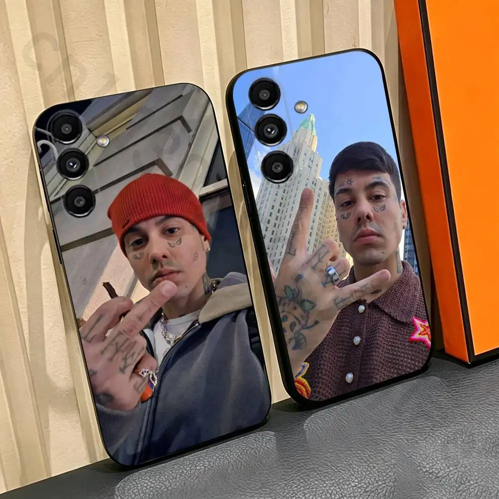 Rapper D-DUKI Phone Case For Samsung Galaxy A13,A21s,A22,A31,A32,A52,A53,A71,A80,Soft Black Shell