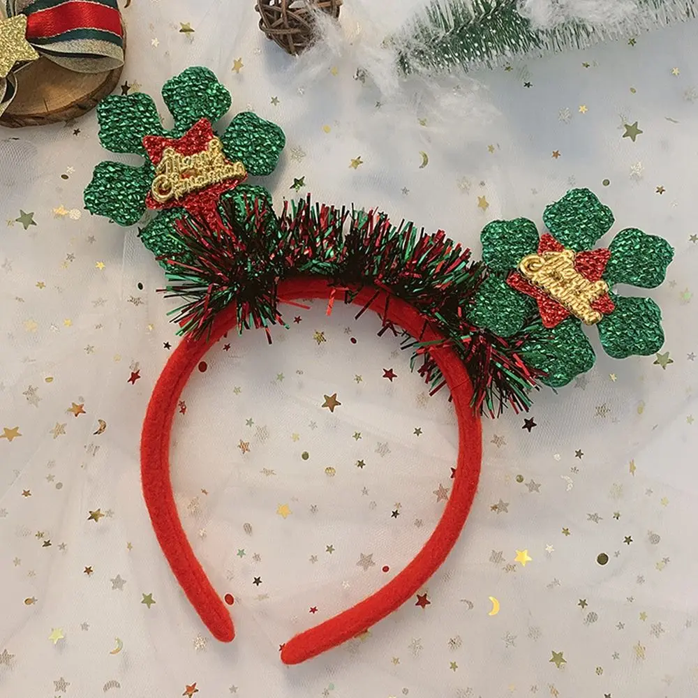 

Christmas Hat Santa Elk Christmas Tree Reindeer Christmas Headband Christmas Decoration Antlers Headband Female Hair Hoop