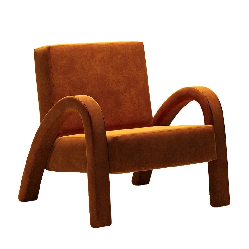 

Средневековый ваби-саби кремовый ветер гостиная одиночный диван кресло балкон B & B отель одноместный стул дизайнерский ленивый стул для отдыха