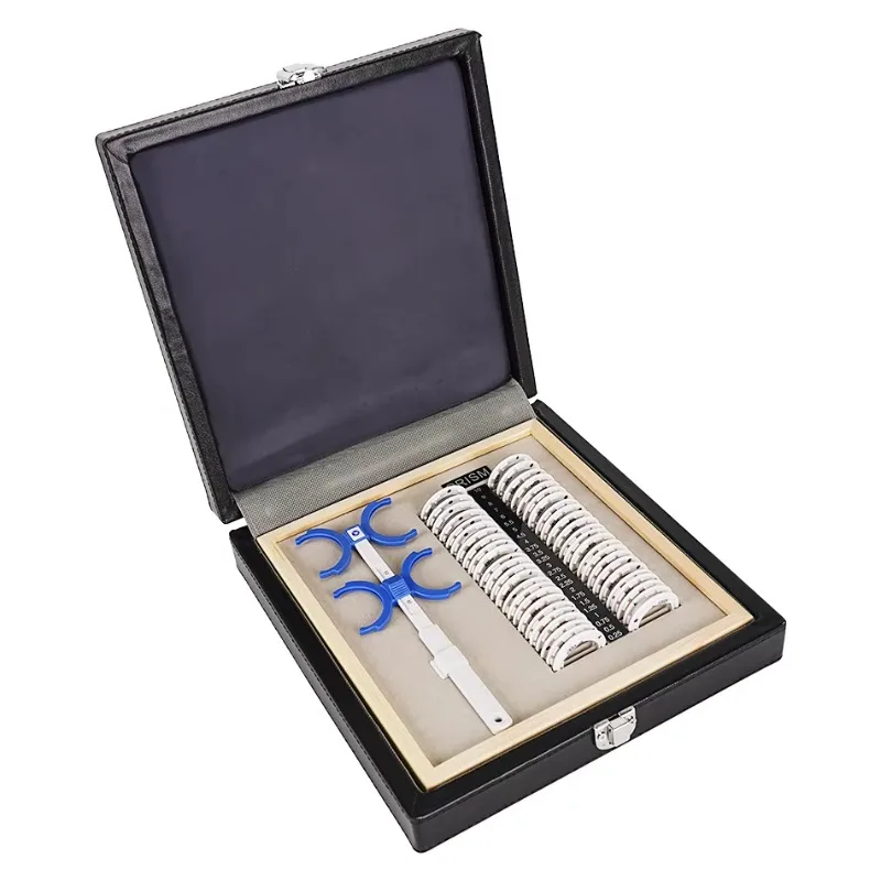 

RTS PS-48 China Supplier Best Sale Ophthalmic Optometry Equipment Optical Trial Prism Lens Set