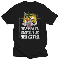 TShirt Mens Tana the Tigers at the age of Tiger-Man Tiger Mask Tigerman manga vintage anime clothes harajuku men's t-shirts sale