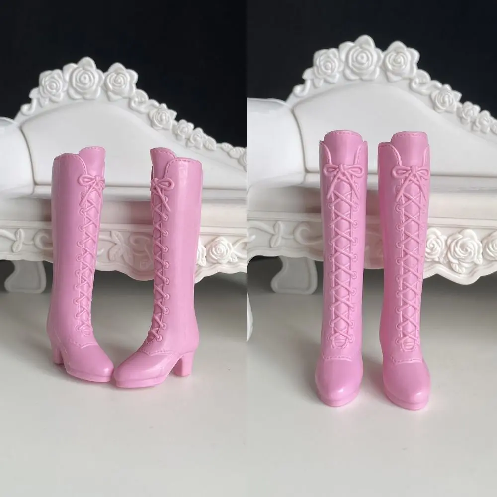 Fashion Doll Shoes Plastic Multistyles High Heels Shoes DIY Accessories for 1/6 BJD 30cm Dolls Fit Foot Length 2cm Dolls