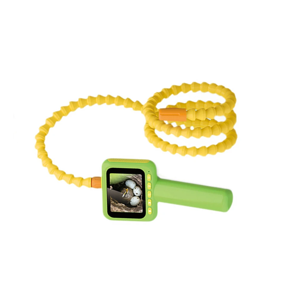 Flexible Borescope with HD Lens and 8 LED Lights for Indoor Inspection Tasks IP67 Waterproof Rating Type C Charging Enabled