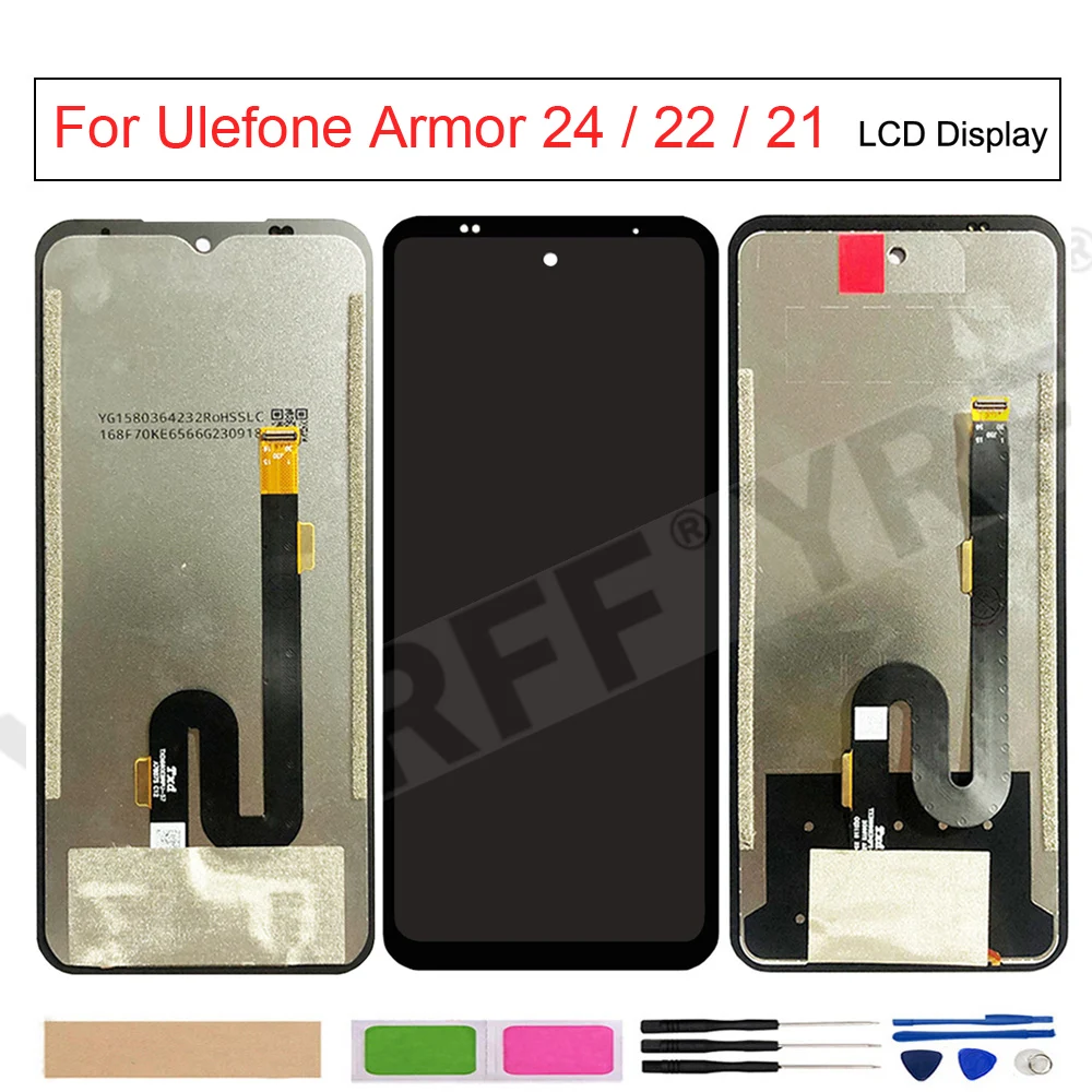 

ЖК-дисплей для Ulefone Armor 24,Armor 22,Armor 21, запасные части для ЖК-экрана