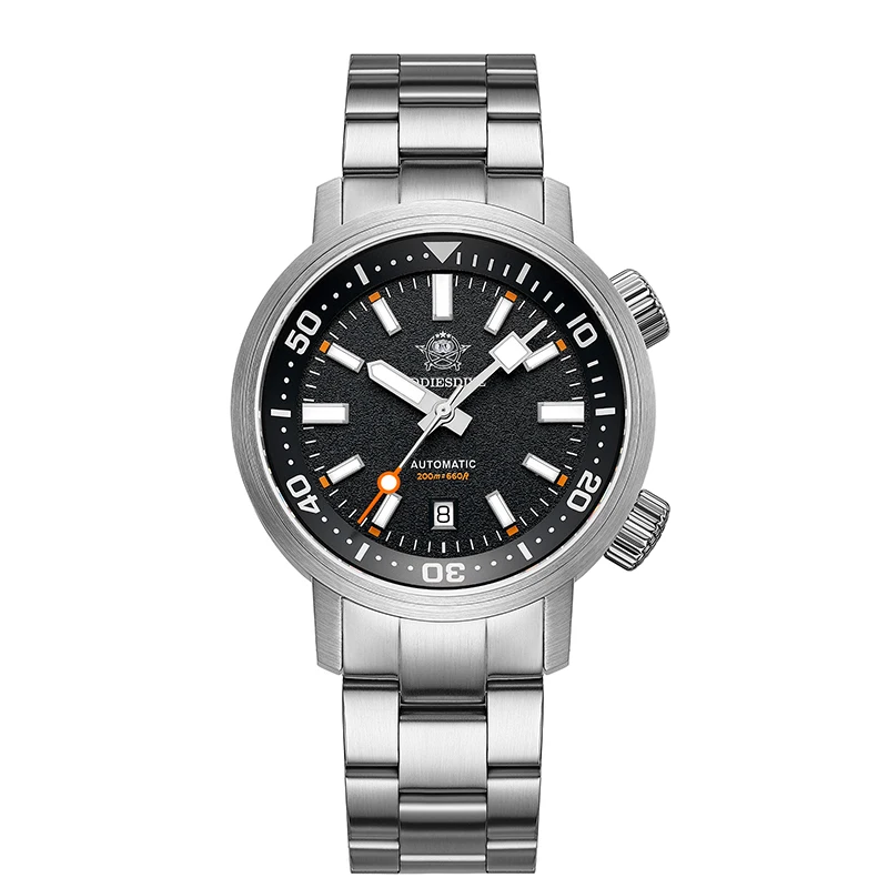 Addiesdive Nieuwe AD2541 Mannen Horloge 200M Waterdicht Saffierkristal BGW9 Lichtgevende 316L Roestvrij Staal Automatische Mechanische Horloge