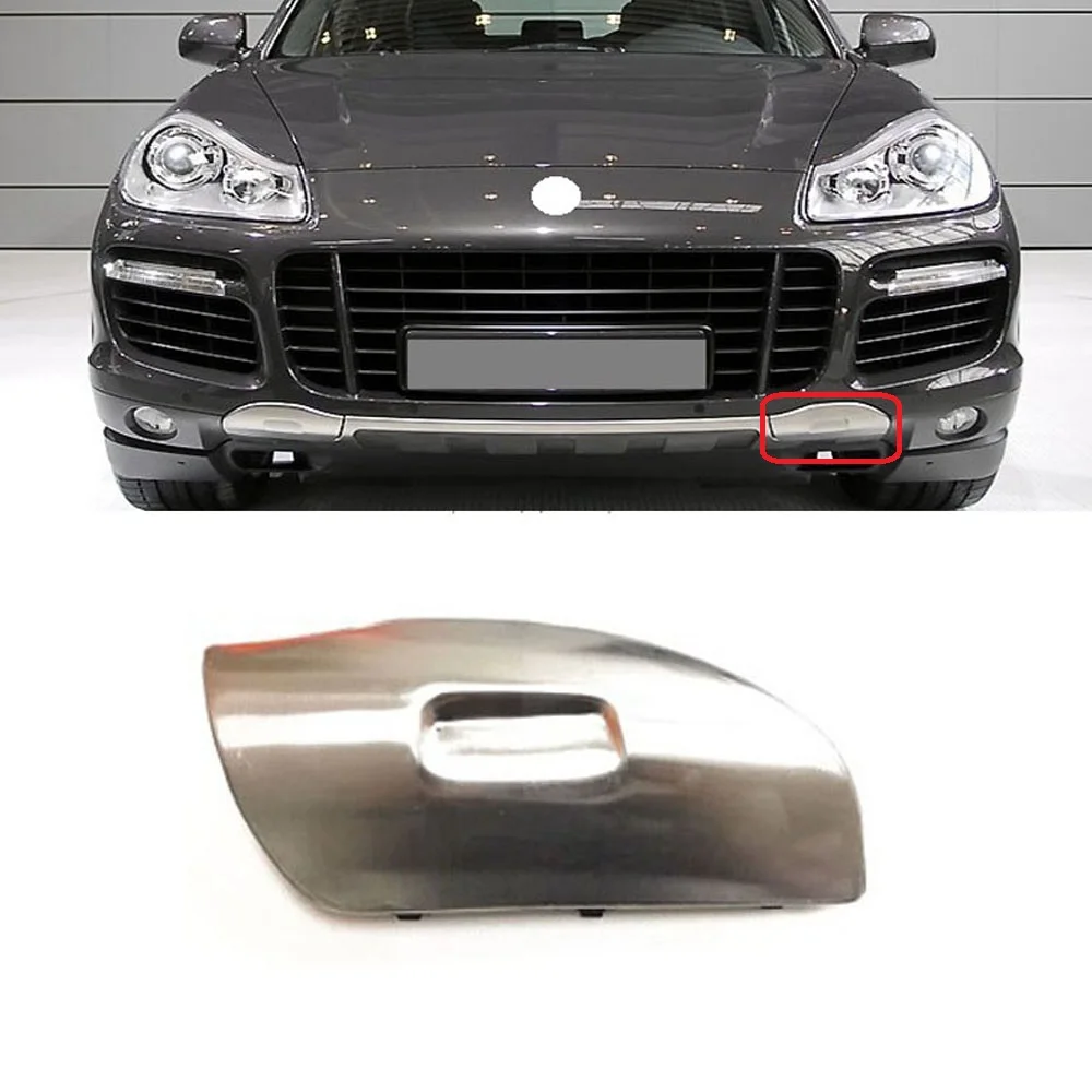 

Передний бампер Yasong для Porsche Cayenne 2007-2010, крышка буксировочного крюка, крышка крана, заглушка, буксировочный Тяговый корпус