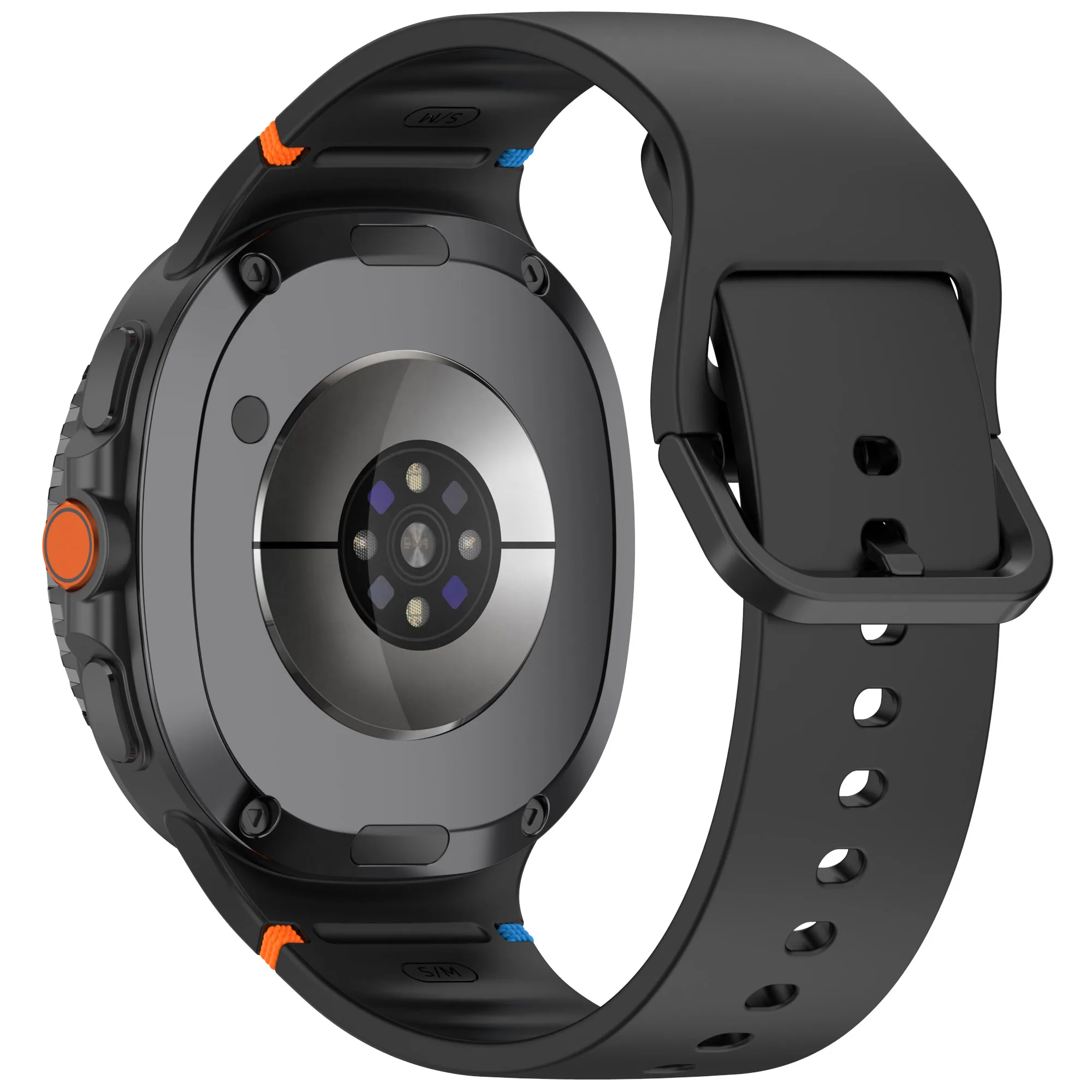 Strap For Galaxy Watch 8 Classic LTE 46mm PC Cover Silicone Watchband For Samsung Galaxy Watch 8 40mm 44mm Tempered Glass Case