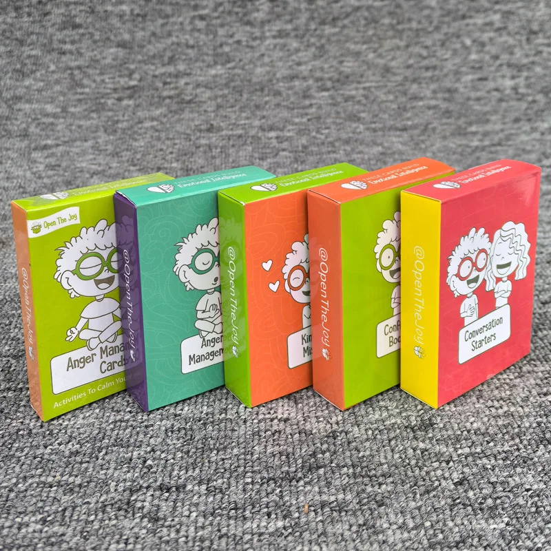 

Карточная игра «Управление гнева», Управление эмоциями и забавная карточная игра, игра для семейных сбора путешествий