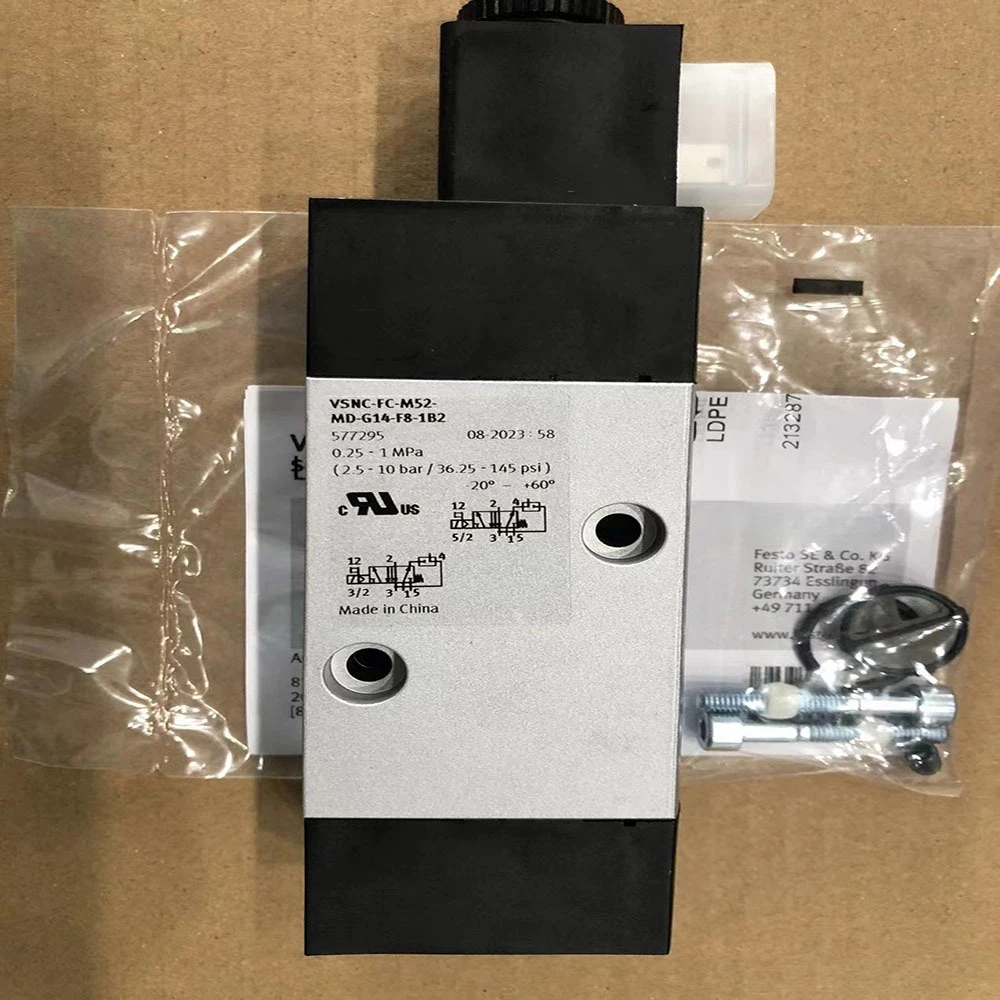 Solenoid Valve VSNC-FC-M52-MD-G14-F8-1B2 577295 577257 FESTO-Type image 4