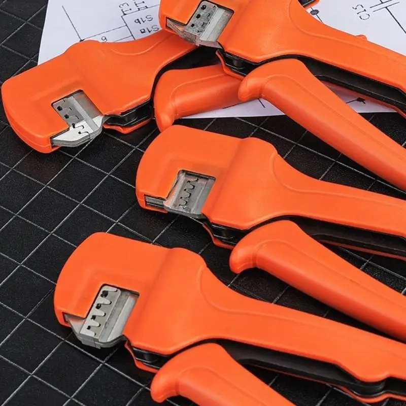 A9LA Crimper Cable Cutter Wire Stripper Multifunctional Stripping Crimping Pliers