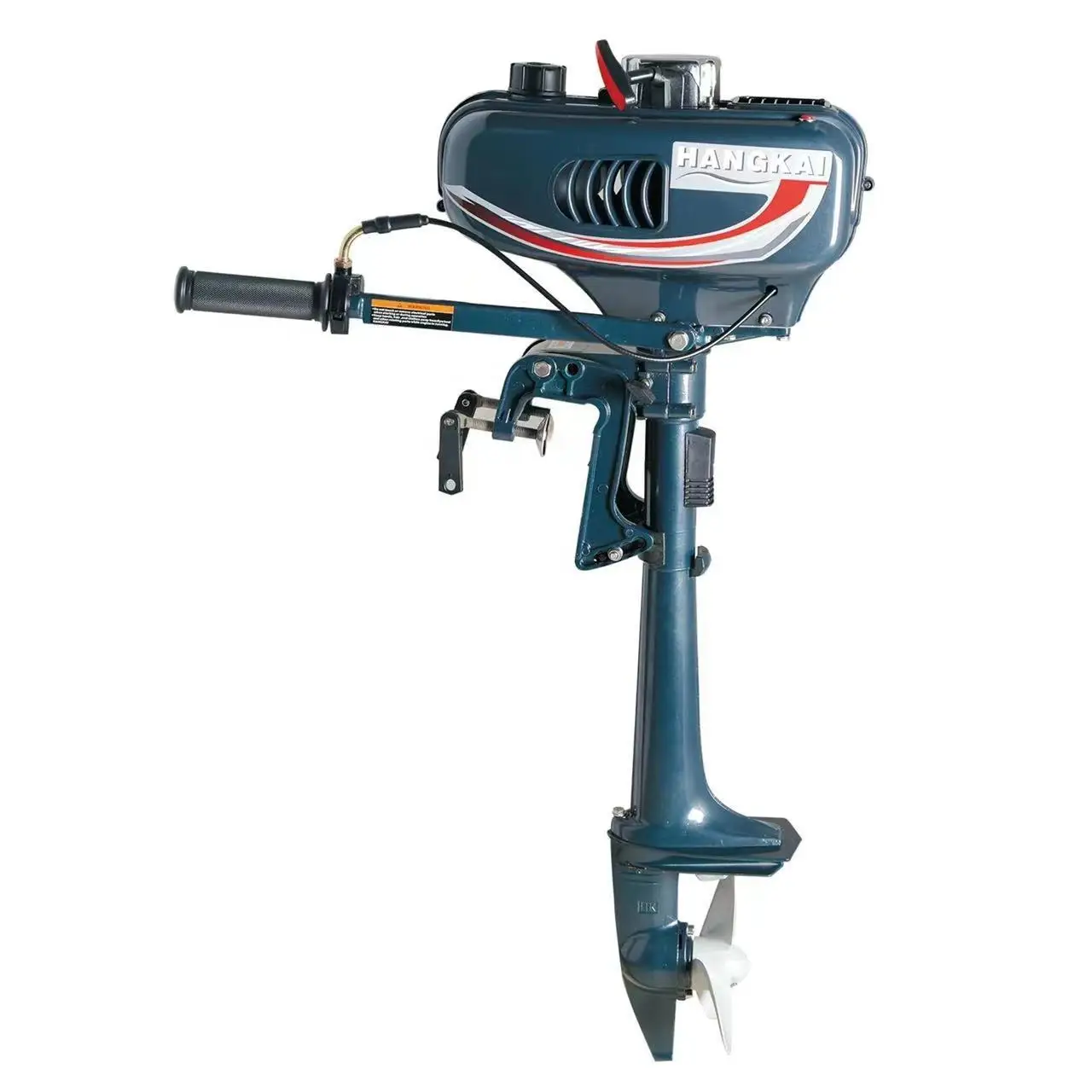 Small Boat Engine Hangkai 2 Stroke 3.5HP Outboard Motor Water Cooling 2 Stroke For Rowing Boats