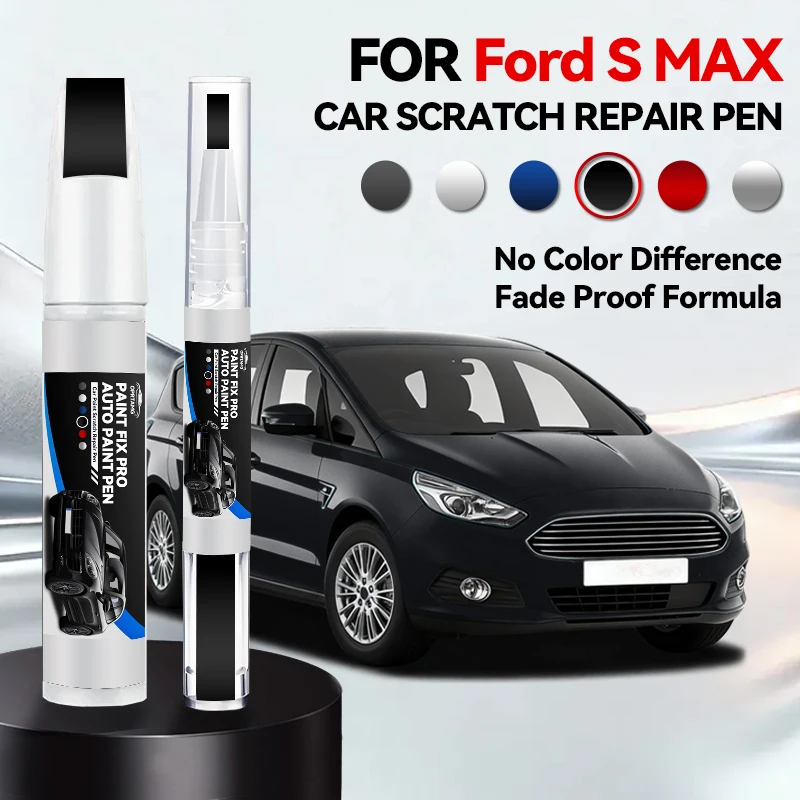 

Ручка-корректор для ремонта лакокрасочного покрытия автомобиля Ford S-Max, аксессуары для устранения царапин, цвета: черный, синий, серебристый