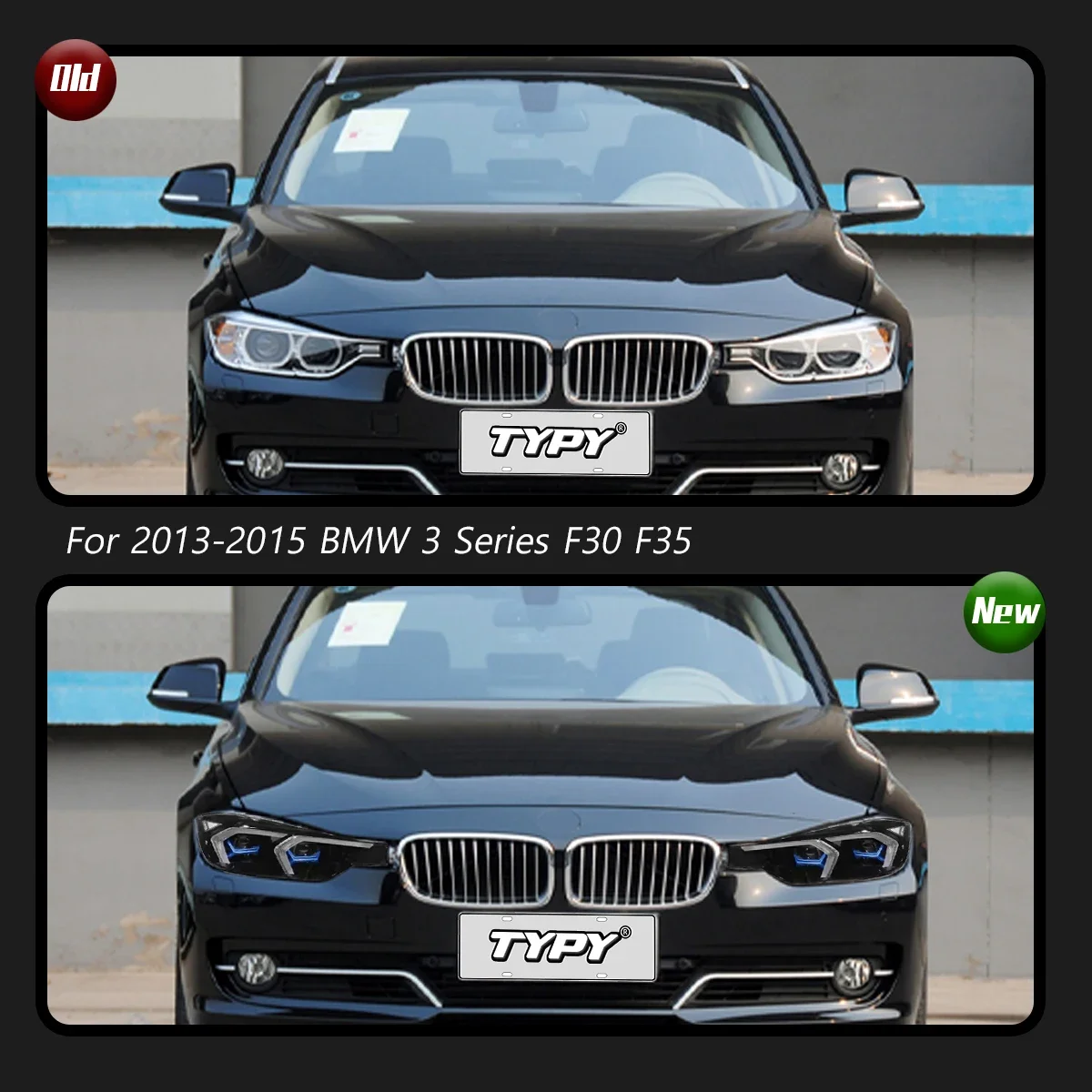 

Автомобильные фары TYPY для BMW 3 серии F30, фара F31 F35 2013-2015, светодиодные фары для проектора, указатели поворота, автозапчасти