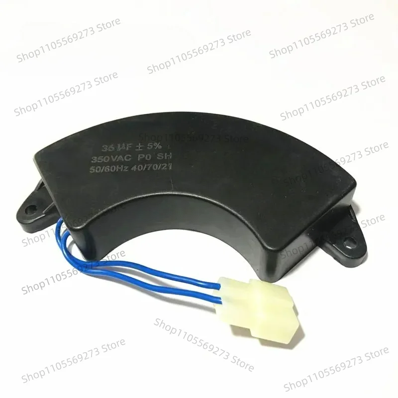 Condensador sin Escobillas CBB61 36UF 450VAC para Generador AVR de Gasolina/Diésel de 3KW 5KW, Condensador para Cultivadora, 50HZ 60HZ