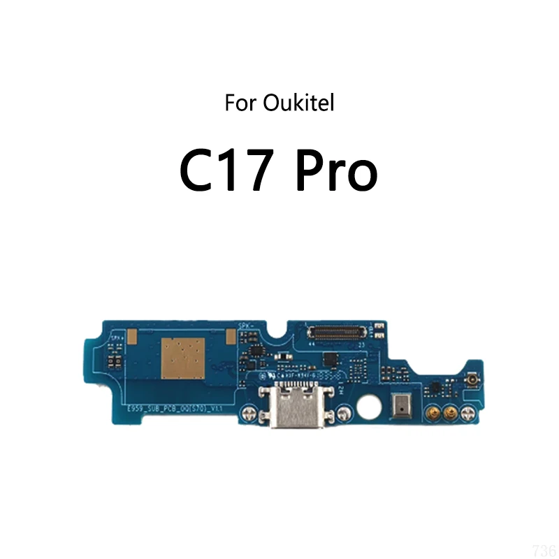 USB Charge Dock Port Socket Jack Connector Cable For Oukitel C15 Pro C17 C18 C19 C21 C22 C25 C31 C32 C35 Charging Board Module