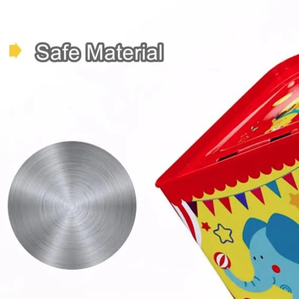 

Симпатичная детская музыкальная металлическая классическая музыкальная шкатулка для раннего образования, коллекция Монтессори Джек в коробке