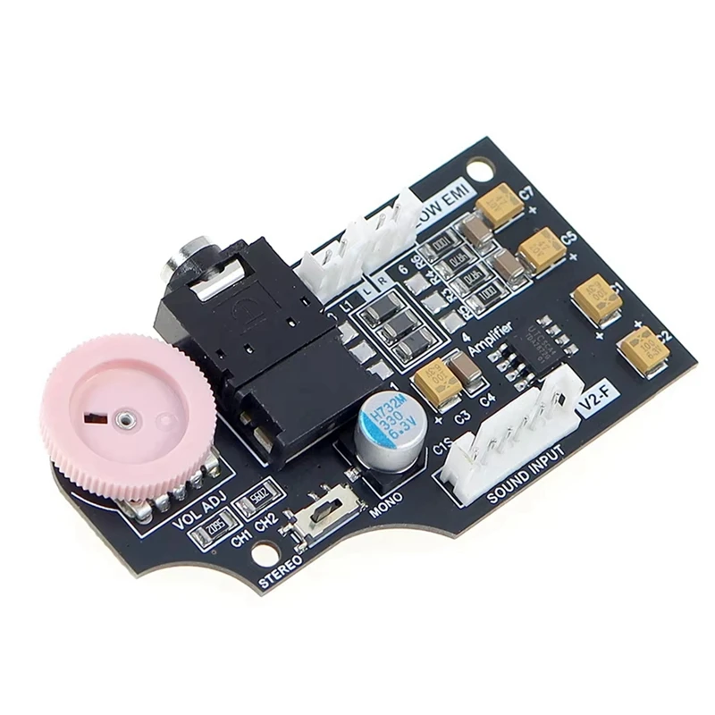 For High Quality DualChannel Volume Audio Board for Game Gear Using Audio Capacitors 2 Volume Output,D-A86Z