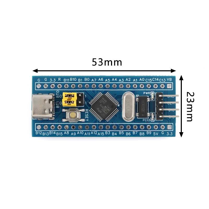 5 قطعة APM32F103C8T6 مجلس التنمية لوحة النظام ARM الأساسية مجلس متوافق مع واجهة STM32 متحكم Type-C