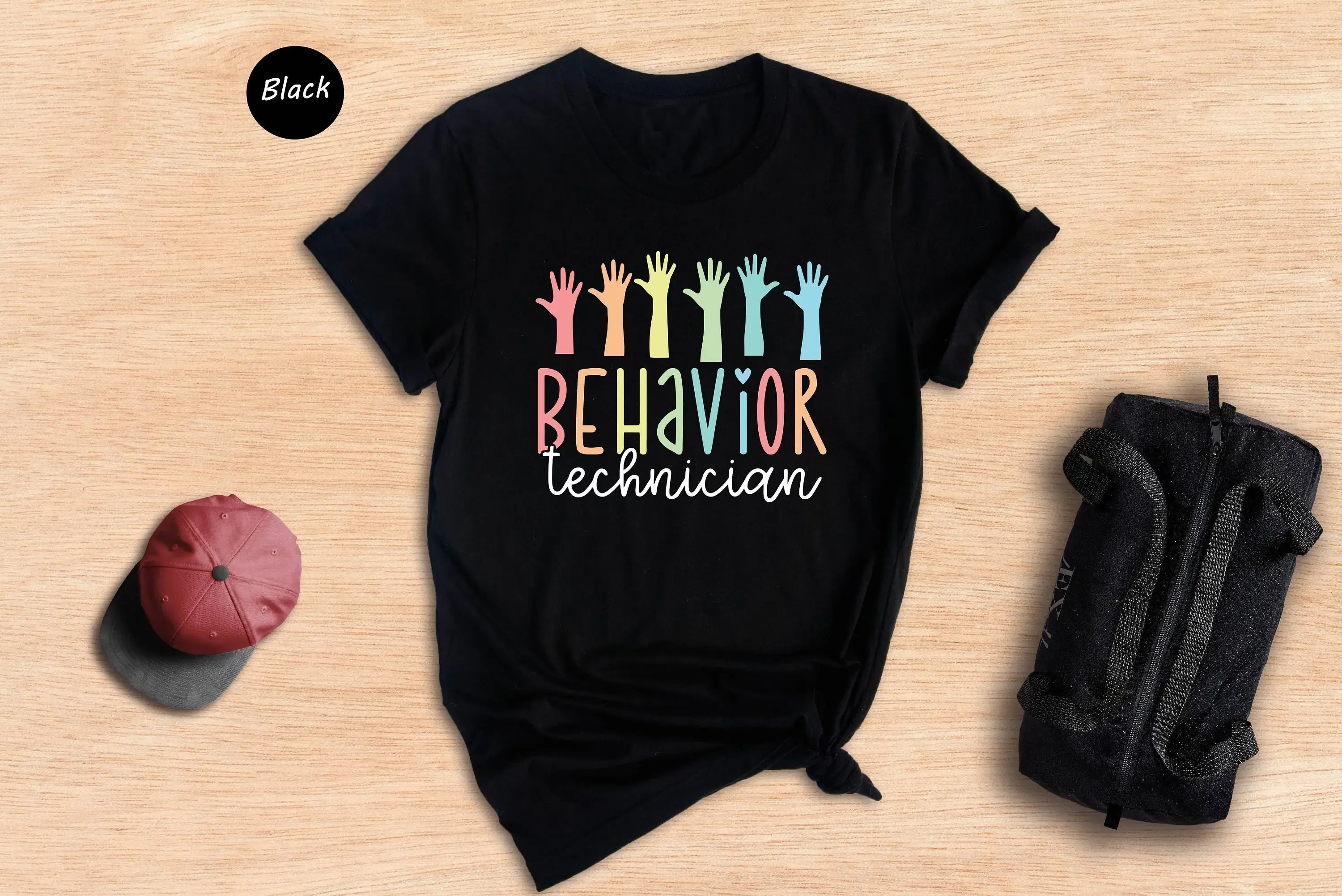 Behavior Technician T Shirt Therapist RBT Squad Teacher