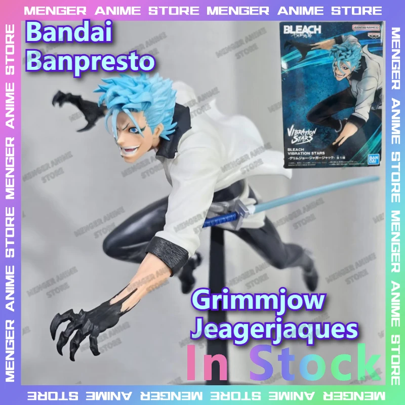 

Bandai Banpresto BLEACH VIBRATION STARS Grimmjow Jeagerjaques Figure Anime Battle Scene Model Collectible Birthday Gift in Stock