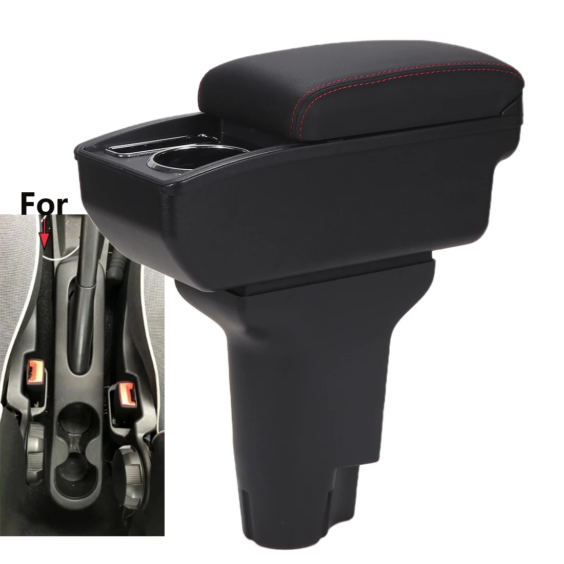 For Fiat 500 Armres…