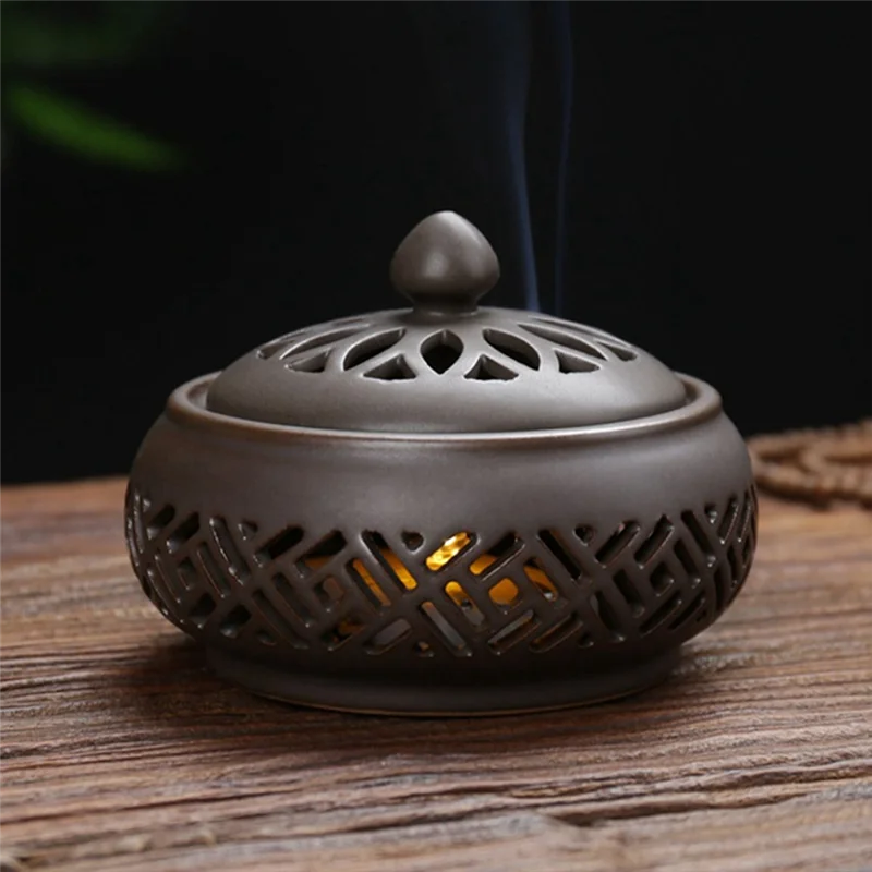 

Small Night Light Plate Incense Burner Sandalwood Incense Burner Room Aromatherapy Furnace Decoration