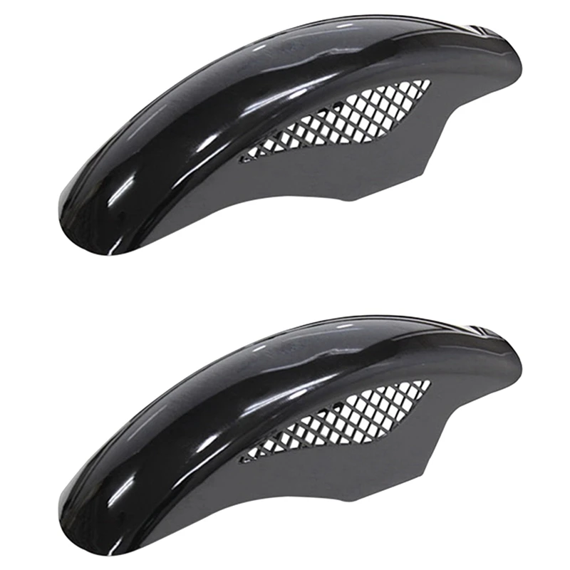 2X Motorcycles Modified Front Fender Front Mudguard Cover For Honda CBX250/CBX400 CBX400F Z400FX BEET Black