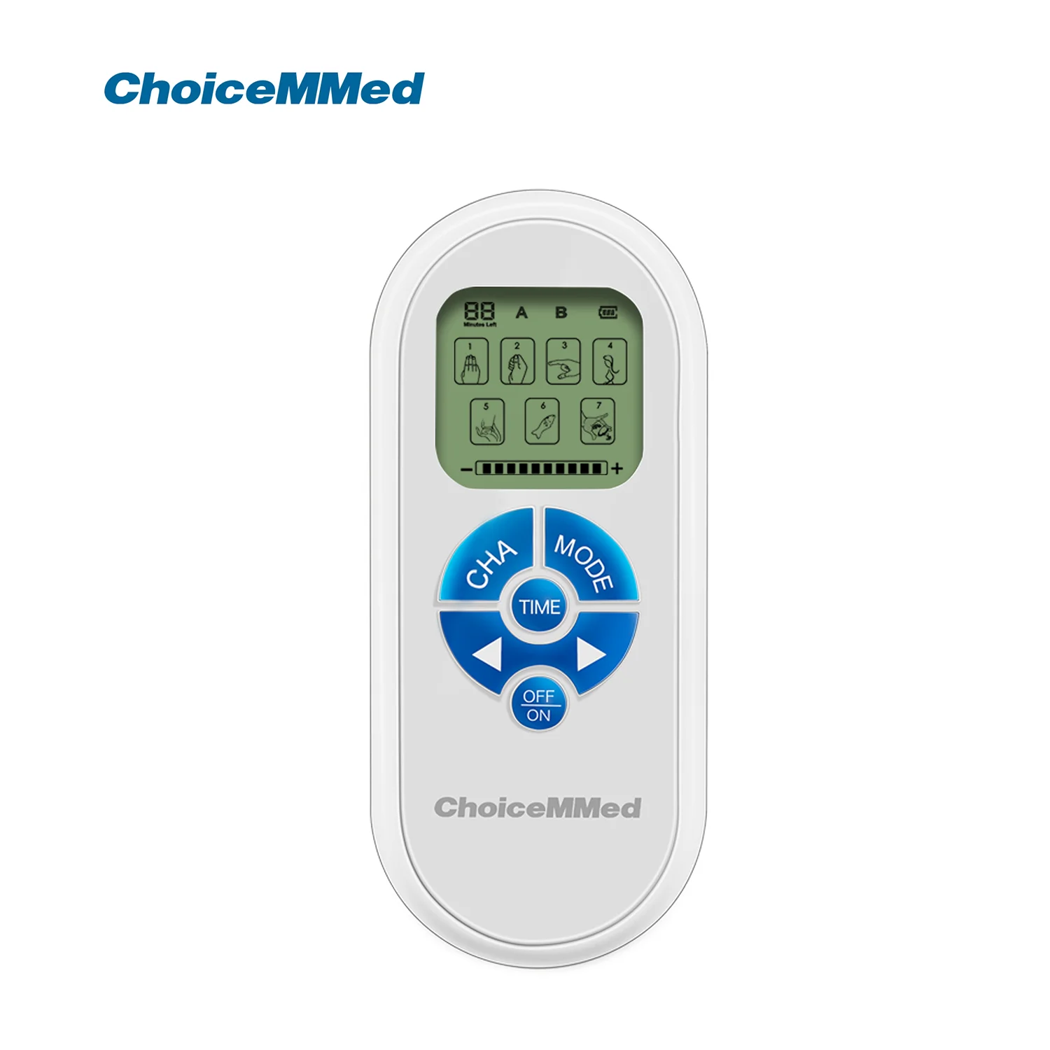 ChoiceMMed Universal TENS Unit Gel Replacement Electrode Pads for Electronic Pulse Stimulators (10 Units) MDTS100