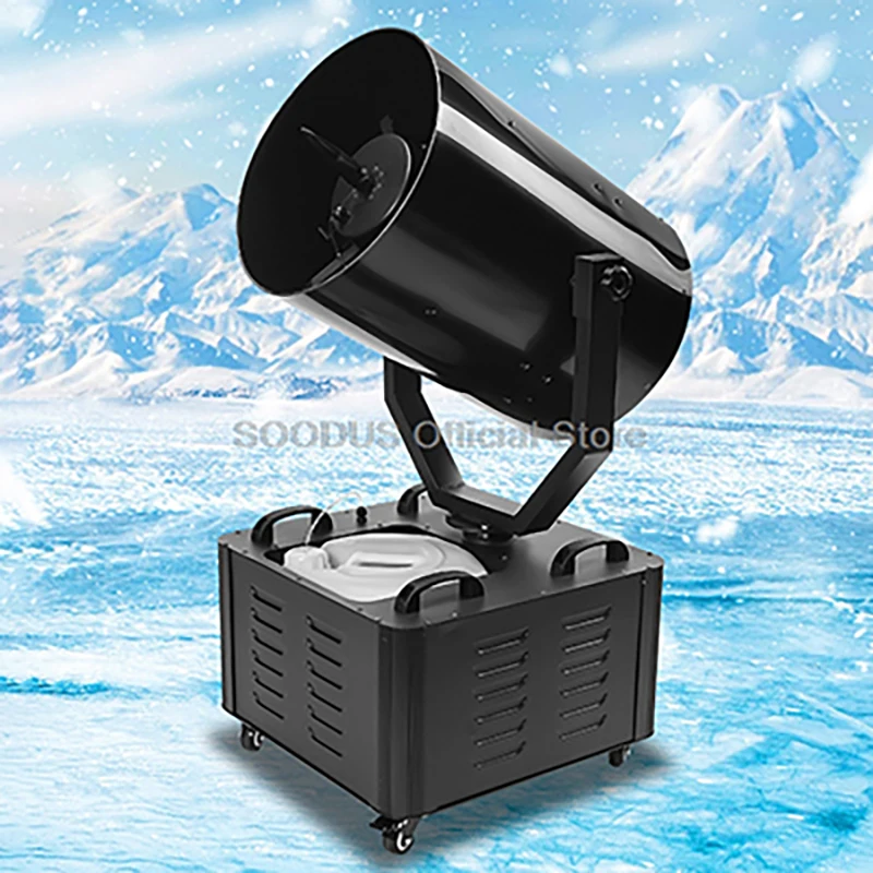 

Shaking Head Snow Machine High Power Snow Machine Professional Snow Spraying Equipment Outdoor Suitable Stage Disco Party Event