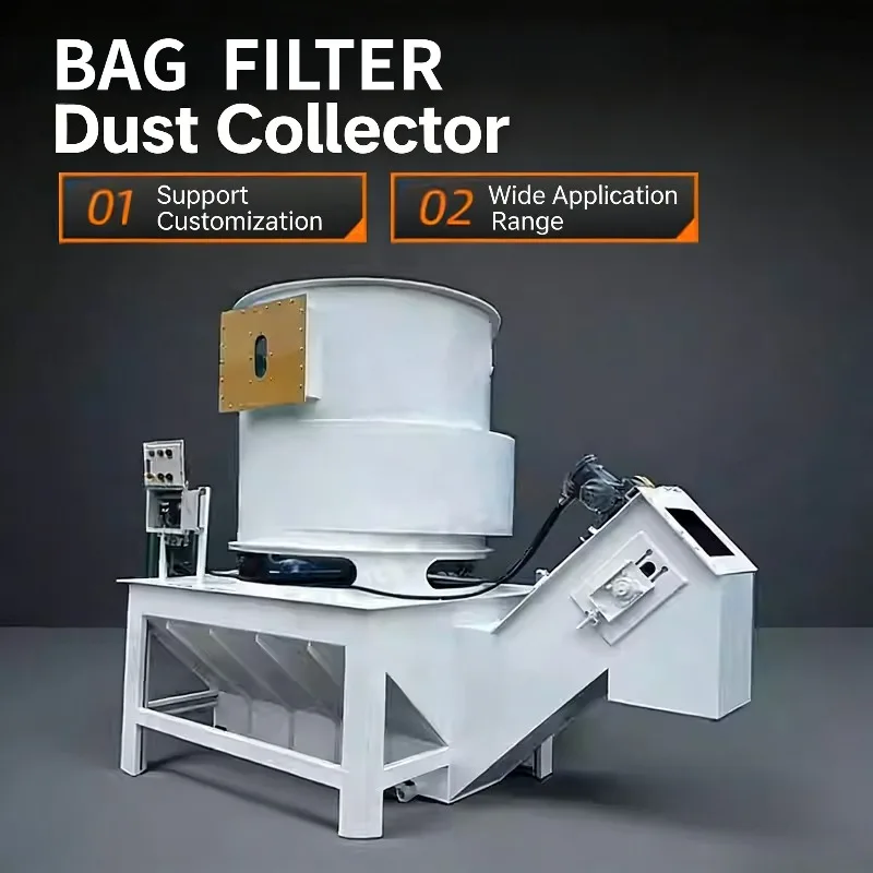 Wet Dust Collector Water-rotating Grinding Dust and Oil Fume Environmental Protection Equipment Shot Blasting Machine(Deposit)