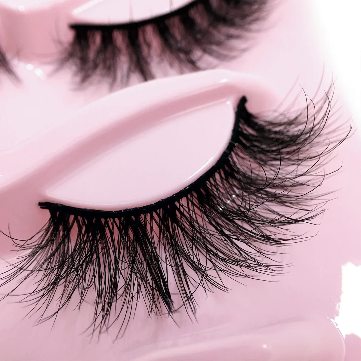 5/10 أزواج الرموش رموش بالمنك سميكة الطبيعية طويلة الرموش الصناعية ثلاثية الأبعاد المنك جلدة عالية الحجم لينة رموش درامية ماكياج