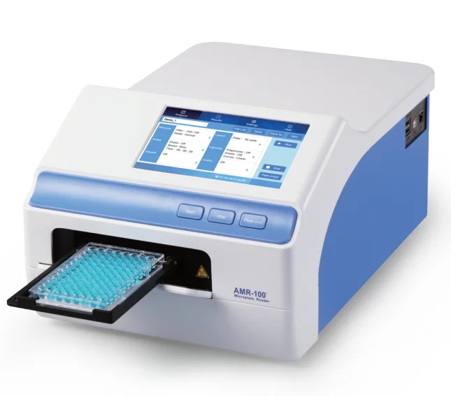 CHINCAN AMR-100 AMR-100T Microplate Reader 340-750nm with 7 Inch Touch Screen  for Elisa Spectrophotometer