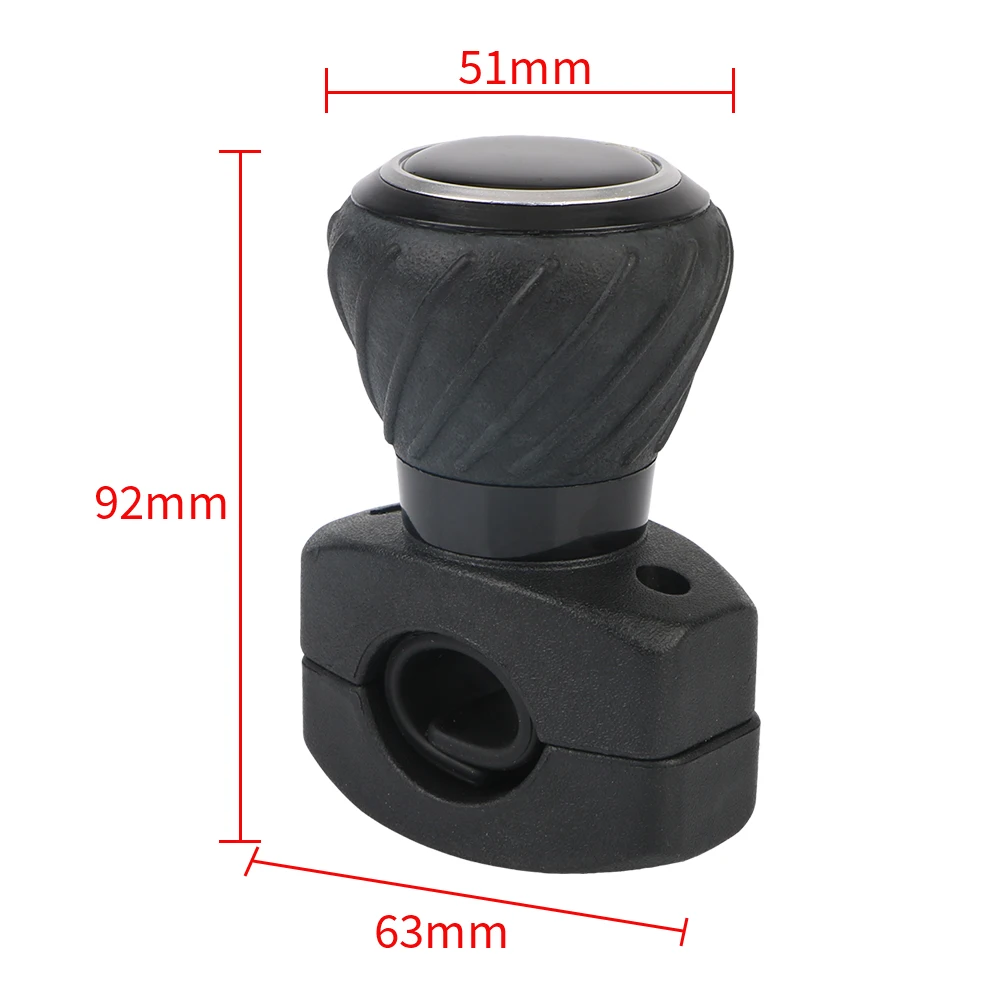 For Car Truck Tractor Forklift Spinner Knob Grip Ball Turning Hand Control 360 Degree Car Steering Wheel Booster Auto Parts