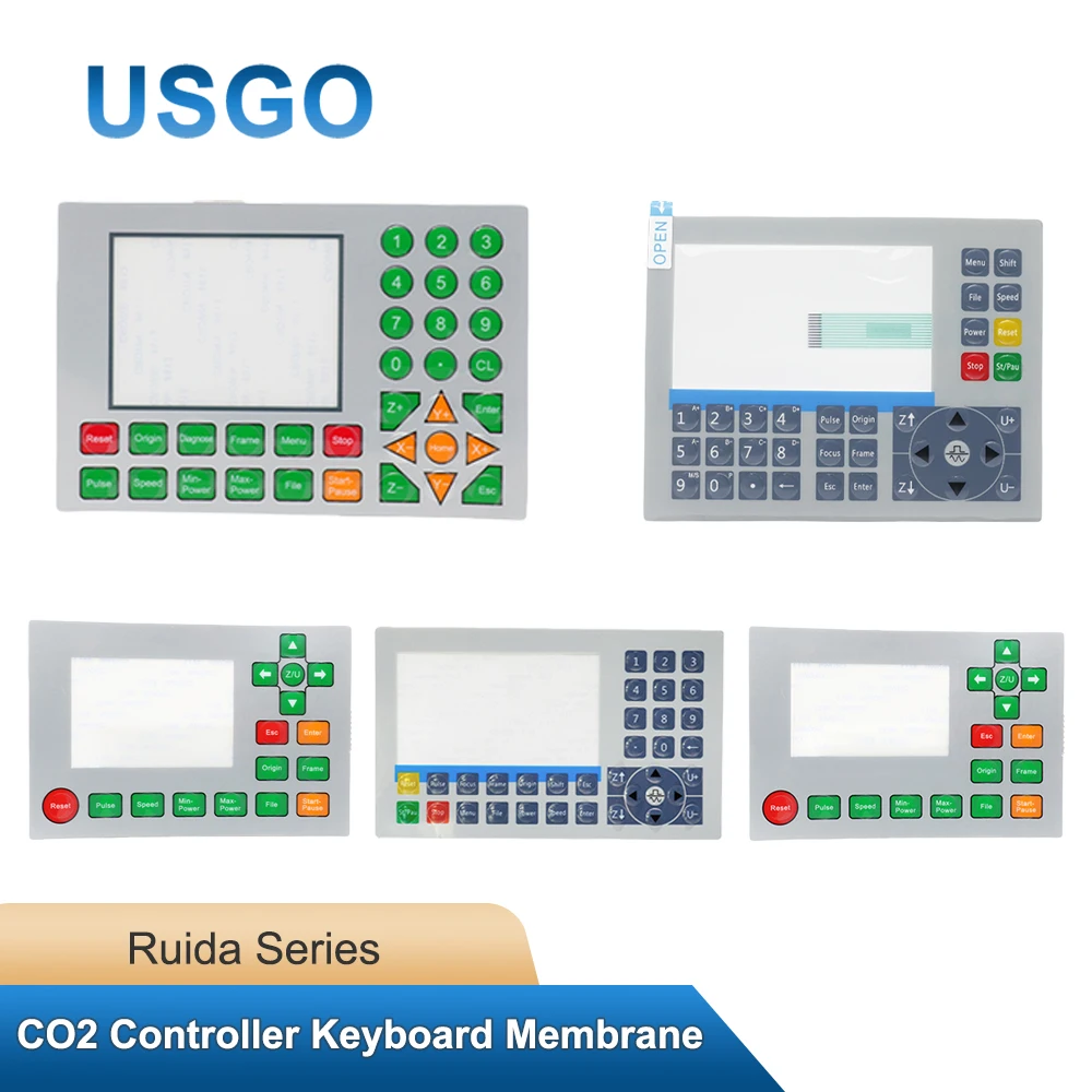 Ruida Membrane Switch for RDLC320-A RDC6332G/M RDC6442G/S RDC6445G/S RDC6445GZ Key Film Keyboard Mask