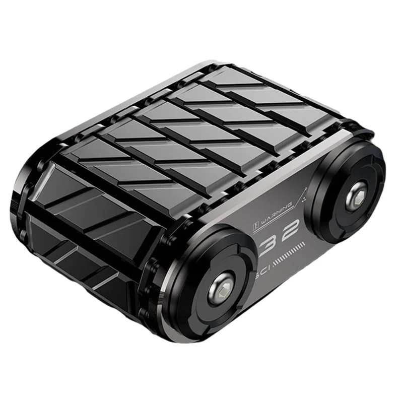 B05C-Fidget Roller Tank  For Stress Relief - Metal Ratchet Fidget  For Anxiety - Desk  For Adults & Kids