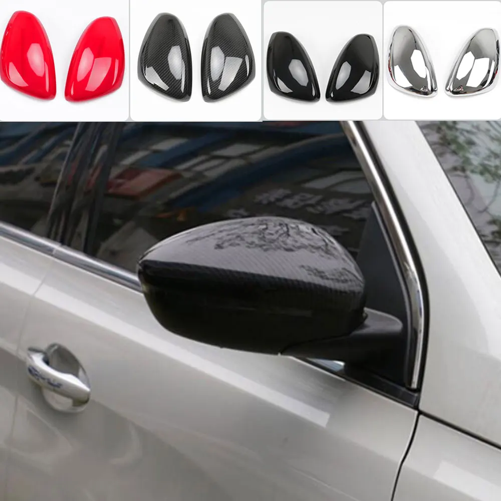 

Для Peugeot 208 2008 2012-2019 для Citroen C3 2016-2020 защитная крышка бокового зеркала заднего вида, наклейка, аксессуары