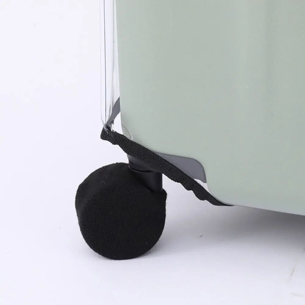 

Cloth Luggage Wheels Protector Anti-slip Wear-resistant Suitcase Wheels Protection Cover Elastic Shock Absorption