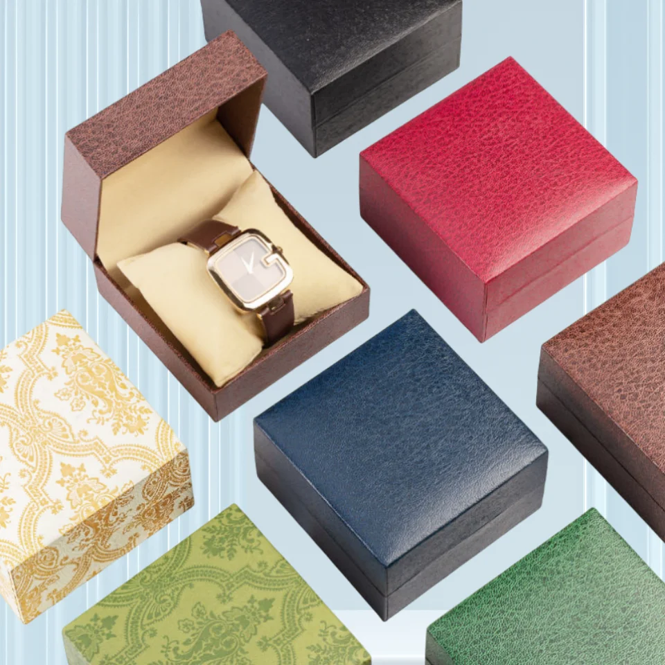 Black Red Plastic Transport Watch Display Storage Box for Catier Omg Men Women Travel Portable Holiday Gift Watch Box No Logo