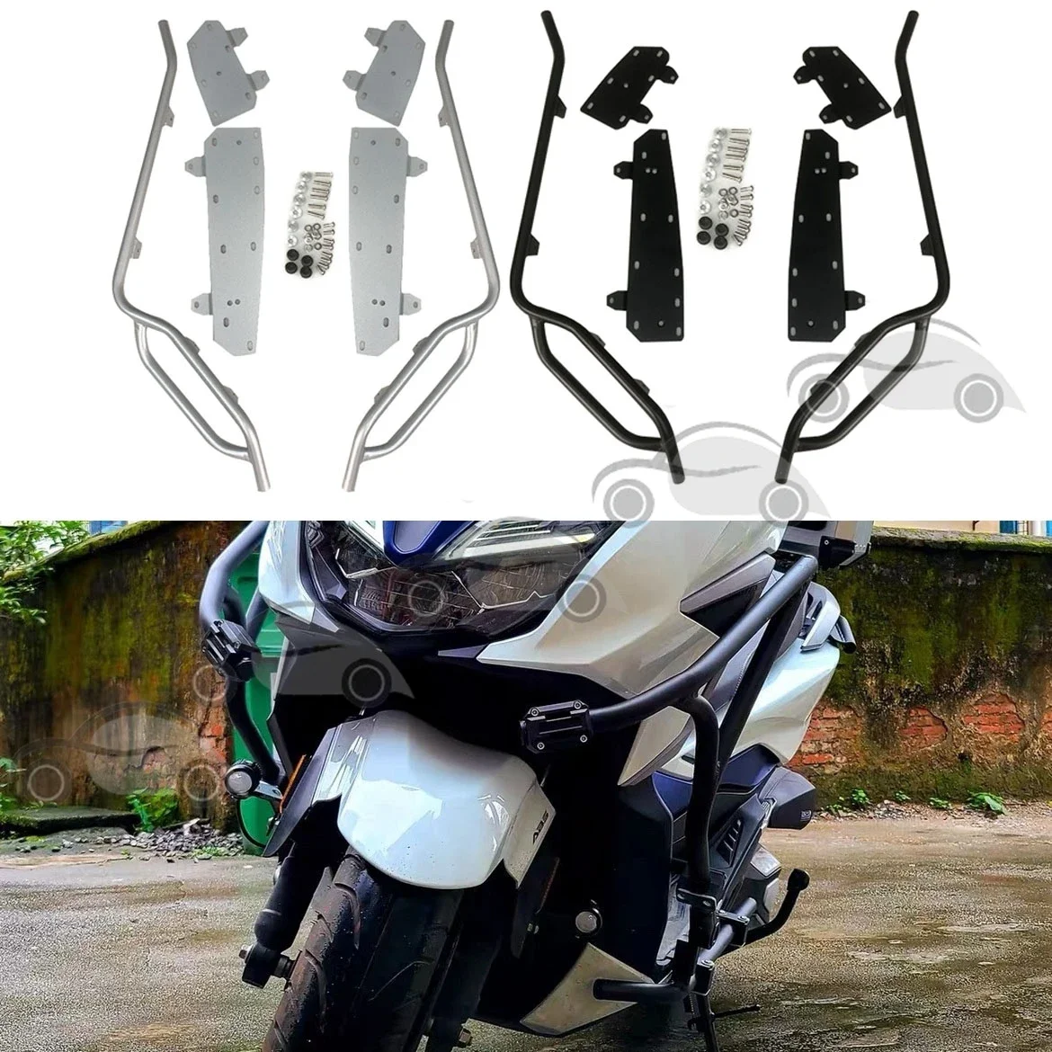 

Защита двигателя мотоцикла, дорожная защита для HONDA FORZA 350 2021-2022/NSS350 2021-2022