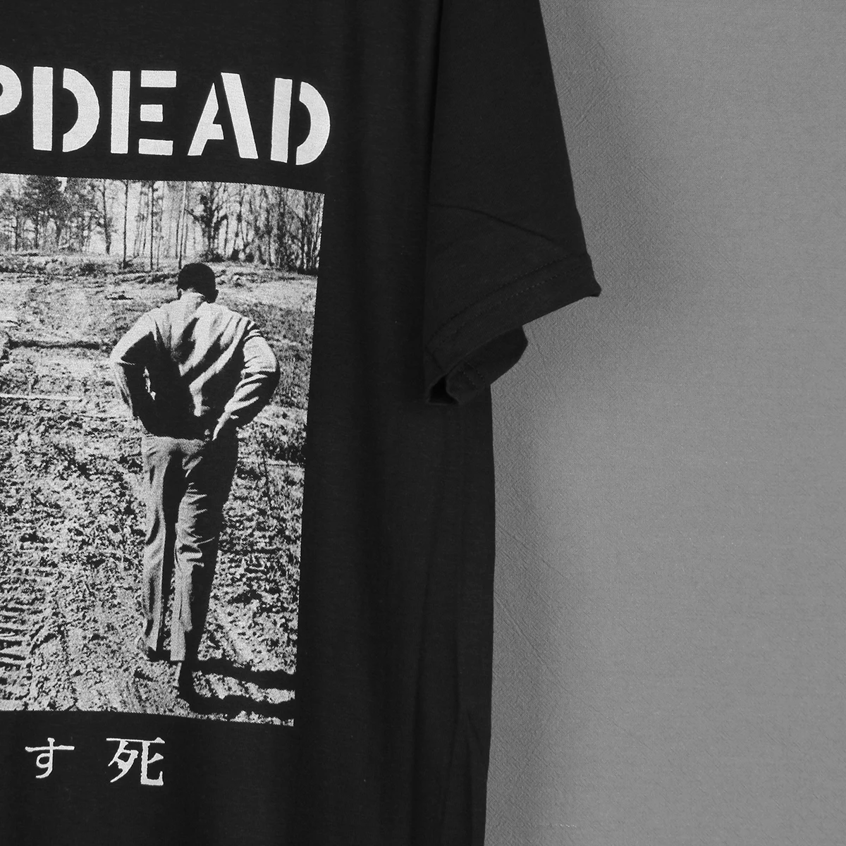 Dropdead تي شيرت المتشددين الشرير Powerviolence الفرقة الحصار الجرح العميق عبرت سباز القطن الرجال المطبوعة قصيرة الأكمام قميص