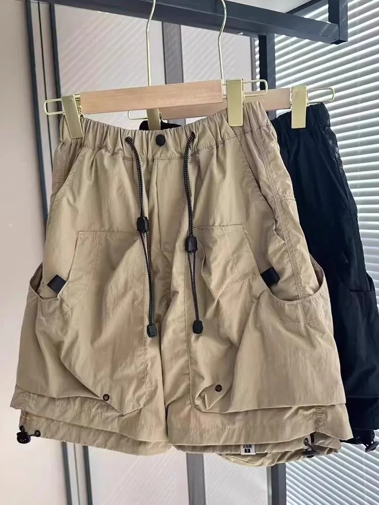 

Tzmz Men's Workwear ort Pants Summer Loose Fit Multi-ket Straight Leg Five-Quarter Length Heavy Du Spor orts